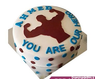 کیک تولد پسرانه بزرگسال