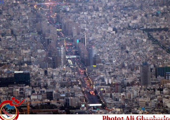 عکس های هوایی دیده نشده از تهران