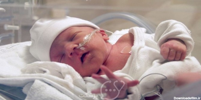 عکس نوزاد هفت ماهه متولد شده