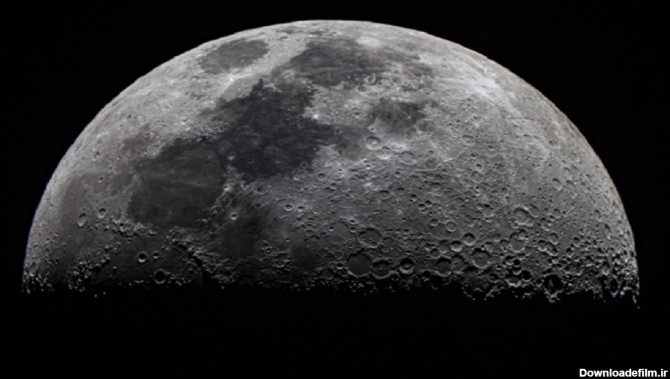 ویدیویی شگفت‌انگیز از حرکت نور بر سطح ماه