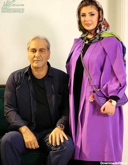 عکس/ نیوشا ضیغمی در کنار مجسمه خاص مهران مدیری