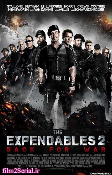 دانلود دوبله فارسی فیلم The Expendables 2 2012 با لینک ...