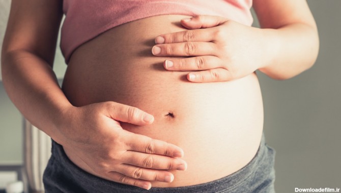 موقعیت جنین و شکل شکم در بارداری
