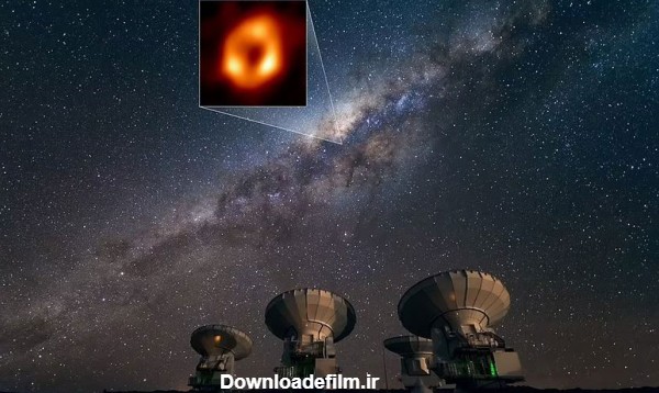 تصاویر سیاهچاله مرکزی کهکشان راه شیری به نام کمان A* منتشر شد