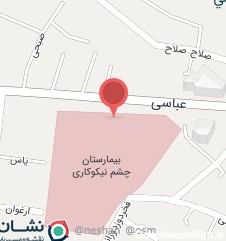 نقشه و آدرس خیابان عباسی تبریز | نقشه و مسیریاب نشان