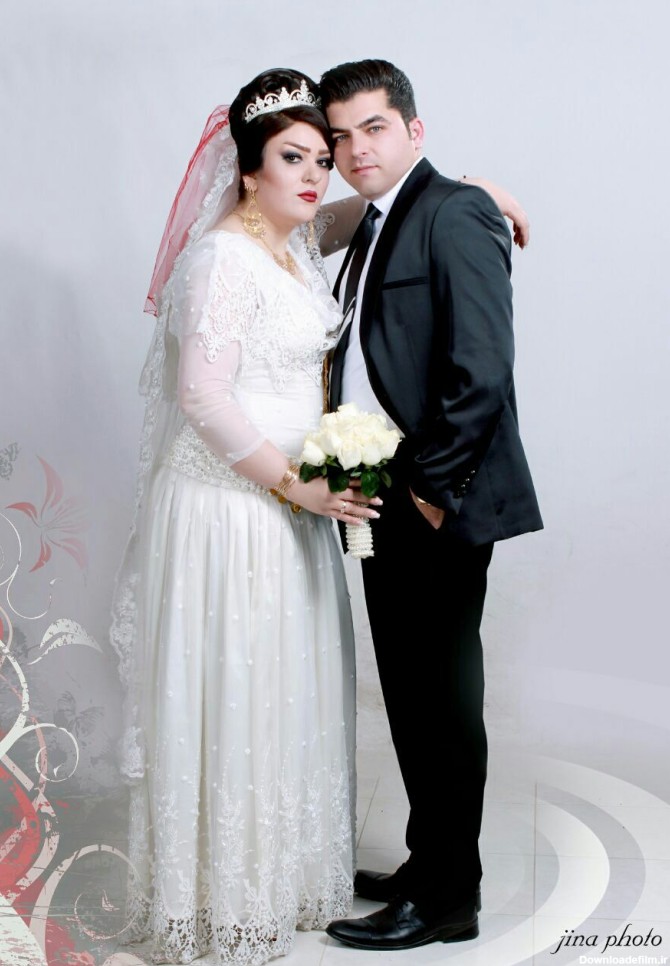 عروس داماد کوردی - عکس ویسگون