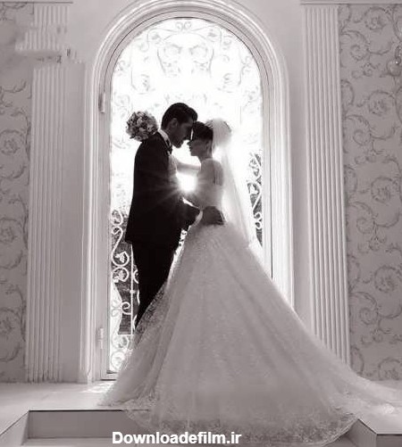 ۵۰ عکس پروفایل عروس و داماد با ژست های جذاب برای زوج های خوشبخت
