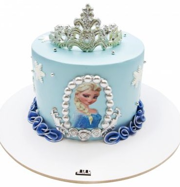 کیک تولد السا - مدل های جدید و بسیار زیبا | قنادی ناتلی