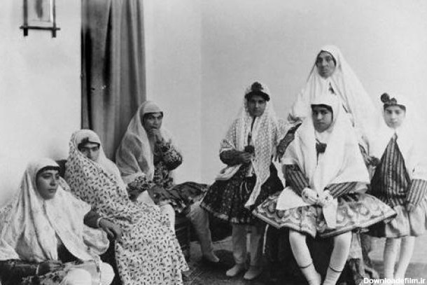لباس زنان در دوران قاجار