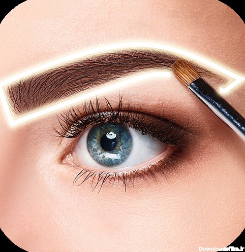 دانلود برنامه Eyebrow Editor - Face Makeup برای اندروید | مایکت