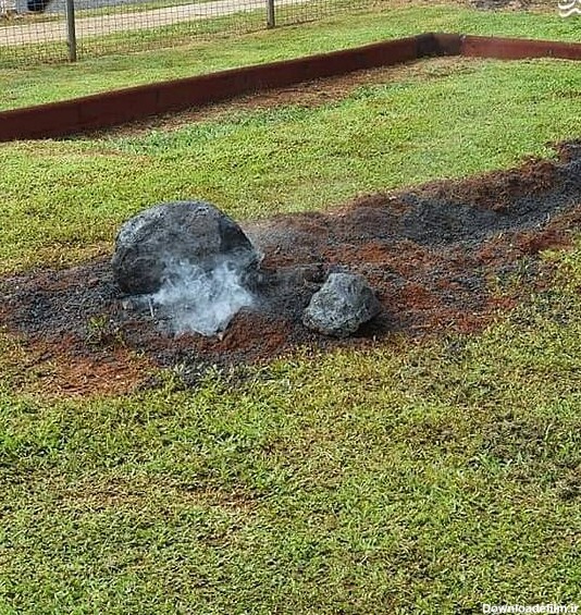سقوط شهاب سنگ در یک مدرسه در استرالیا (عکس)