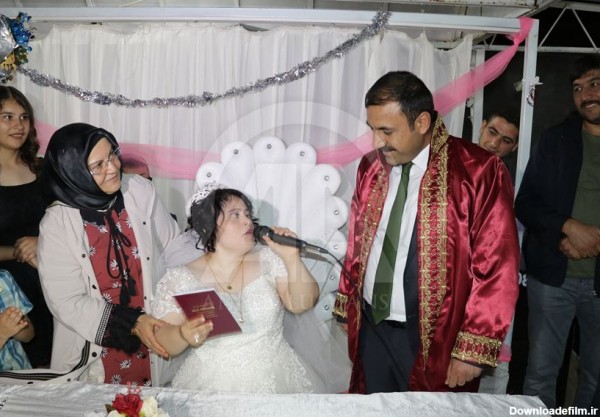 تحقق رویای عروسی دختر مبتلا به سندروم داون در ترکیه