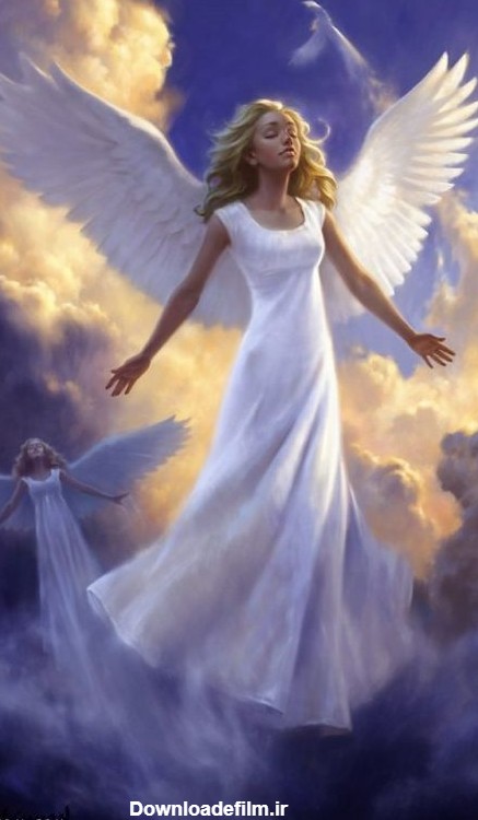 عکس نقاشی از فرشته ها