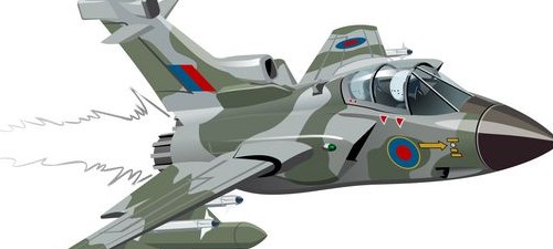عکس هواپیما جنگی کارتونی