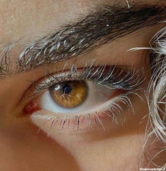 عکس پروفایل چشم رنگی و قهوه ای + عکس چشم زیبای دختر