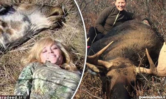 کسب عنوان «شکارچی زن سال» با کشتن حیوانات در حال انقراض/ تصاویر