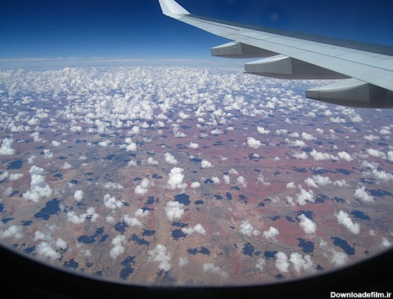 عکس هواپیما از بالا