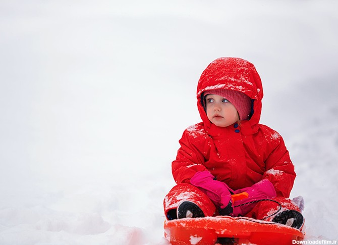 لباس مناسب برای عکاسی از کودکان در زمستان