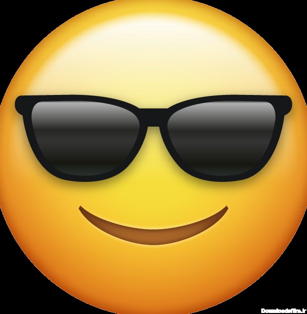 PNG ایموجی با عینک آفتابی - PNG Emoji With Sunglasses – دانلود رایگان