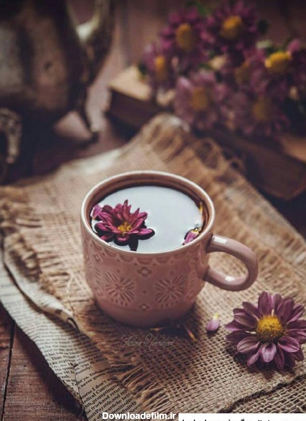 عکس فنجان چای یا قهوه ❤️ [ بهترین تصاویر ]