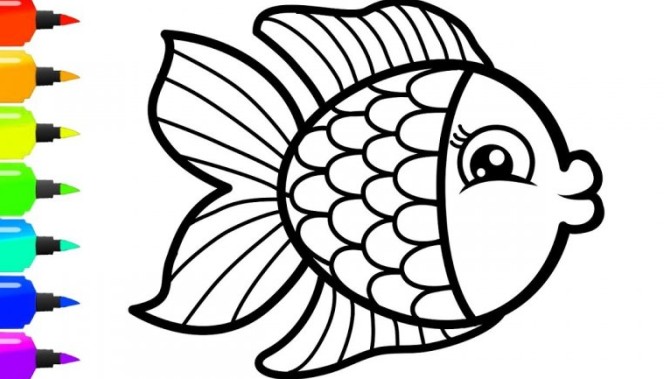 نقاشی ماهی کودکانه + دیگر حیوانات دریایی - Kids TV - تماشا