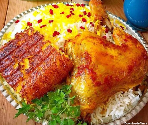 تزیین زرشک پلو با مرغ مجلسی برای سفره های ایرانی با ایده های ساده ...