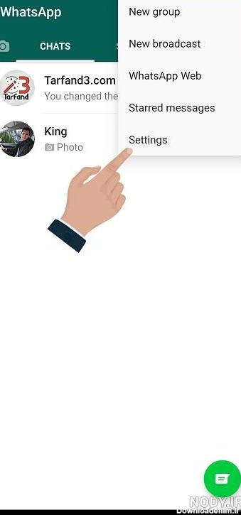 چرا عکس ها در پروفایل واتساپ تار میشه