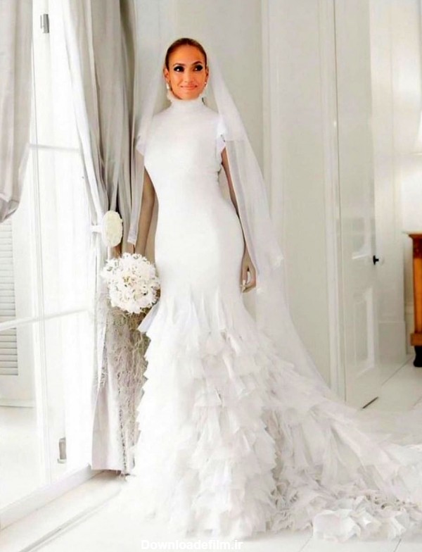 تصاویر رویایی از جنیفر لوپز در لباس عروس