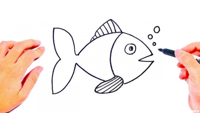 کلیپ تصویری آموزش نقاشی ماهی کودکانه - Kids TV - تماشا