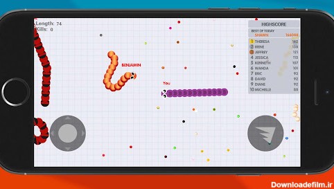 بازی Minhoca Snake Games: Worm Zone - دانلود | بازار