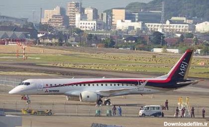 اولین هواپیمای مسافری ساخت ژاپن وارد خط شد (+عکس)