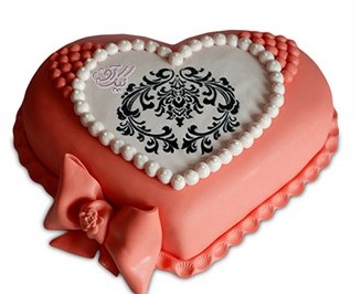 کیک تولد عاشقانه