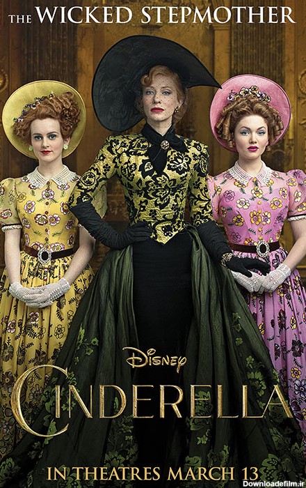 دانلود فیلم سیندرلا با دوبله فارسی Cinderella 2015 BluRay
