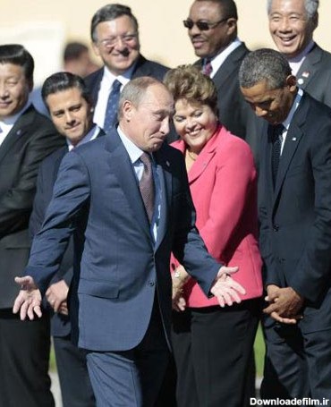 مواجهه‌ جالب پوتین و اوباما +عکس