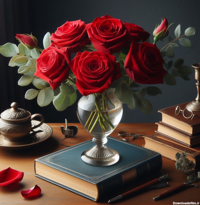 عکس گل رز زیبا و خاص برای پروفایل جدید