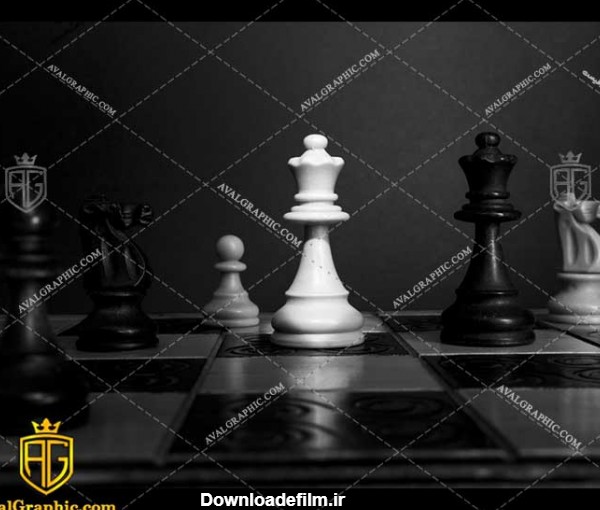 عکی با کیفیت مهره رخ و شاه مناسب برای طراحی و چاپ - عکس شطرنج - تصویر شطرنج - شاتر استوک شطرنج - شاتراستوک شطرنج