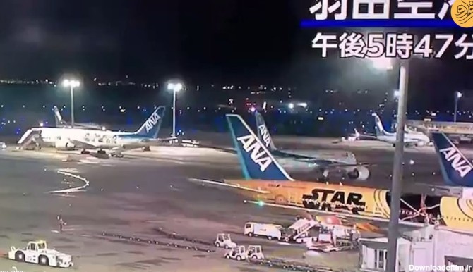 فرارو | (ویدئو) لحظه آتش گرفتن یک هواپیمای مسافربری در ...