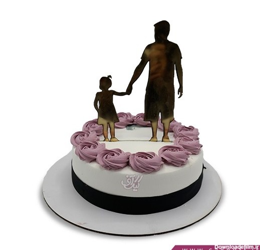 کیک روز مرد - کیک روز پدر عاشق خانواده | کیک آف