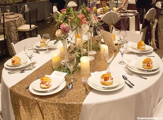۸ ایده تزیین میز مهمان عروسی ۱۴۰۲ ✓ (+ به همراه عکس)