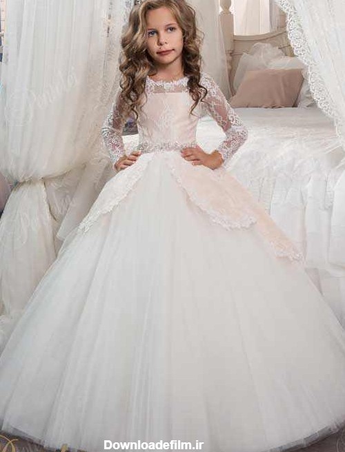 مدل لباس عروس بچگانه جدید