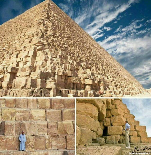 اهرام ثلاثه مصر | رموز و ارتفاع اهرام ثلاثه+عکس از فضای داخلی