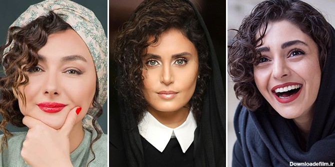 این بازیگران ایرانی زیباترین موهای فر را دارند؛ بر گیسویت ای جان کمتر زن شانه!
