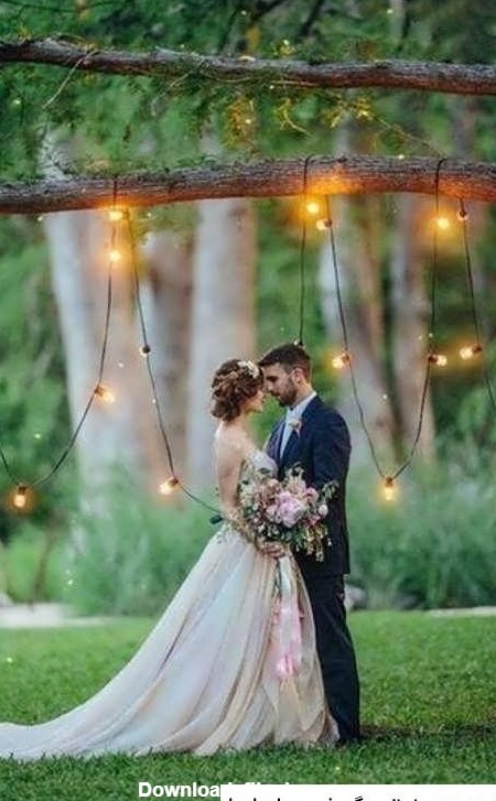 عکس رمانتیک عروس و داماد ❤️ [ بهترین تصاویر ]