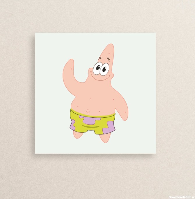 استیکر پاتریک باب اسفنجی 01 | SpongeBob Patrick sticker 01 ...
