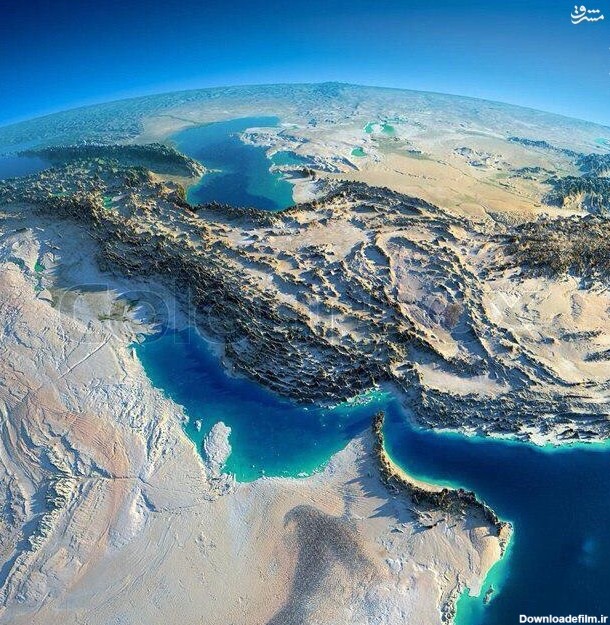 مشرق نیوز - عکس زیبای ناسا از فلات ایران