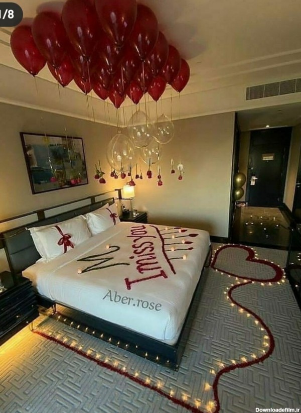اتاق خواب عروس وداماد - عکس ویسگون