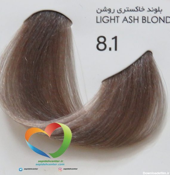 رنگ موی بدون آمونیاک پیکشن شماره 8.1 بلوند خاکستری روشن Piction COLOR Light Ash Blonde