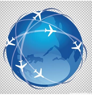 دانلود فایل ترانسپرنت و دوربری شده خطوط هوایی ( هواپیمایی) با پسوند png