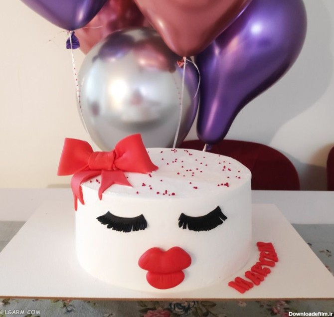 25 مدل کیک قرمز عاشقانه برای مناسبت های مختلف