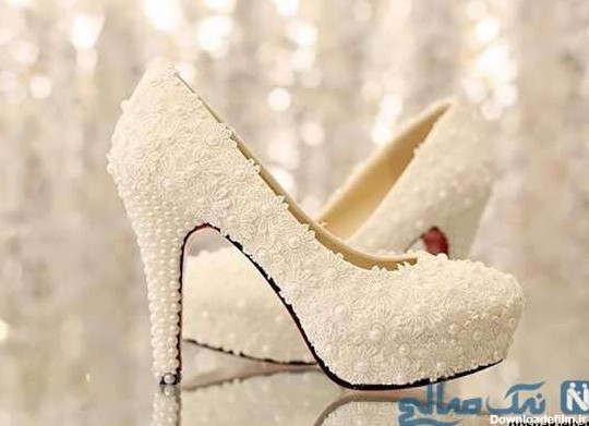 مدل کفش مجلسی پاشنه دار عروس